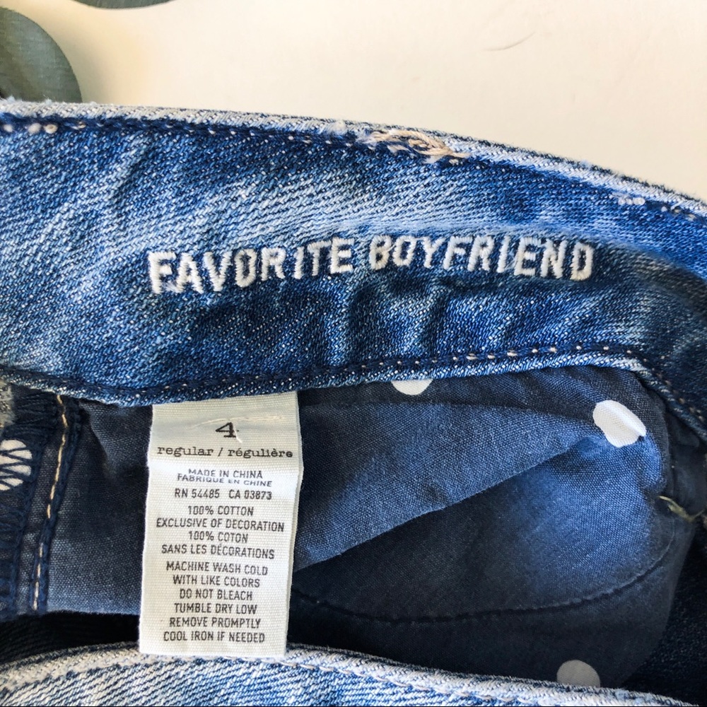 American Eagle Distressed Favorite Boyfriend Flare - Picture 5 of 5